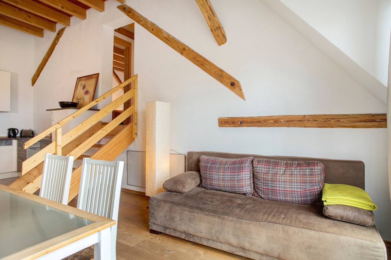 Ganze Wohnung, 'Die Große Wohnung, 80qm, mit großem Südbalkon' in Deggenhausertal, Region Bodensee-Oberschwaben