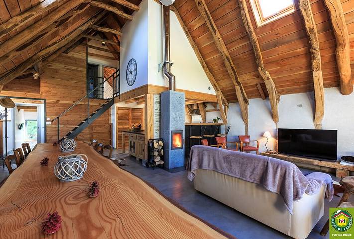 Gîte pour 8 personnes, avec jardin et sauna à Orcival (Puy-de-Dôme) - 3