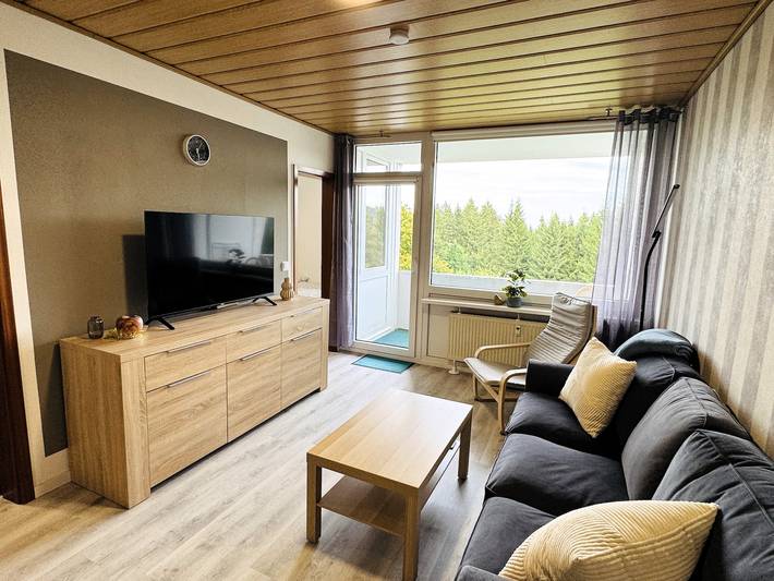 Ferienwohnung für 5 Personen, mit Ausblick und Balkon - 1