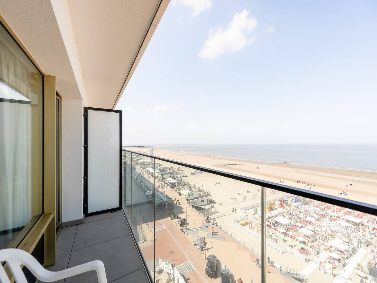 Appartement entier, Studio à Zeedijk avec Vue sur Mer in Blankenberge, Côte belge