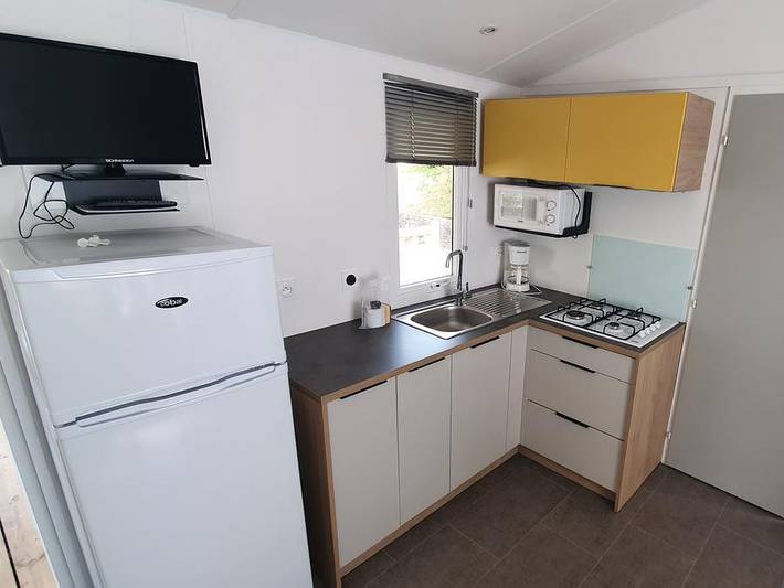 Camping Harrobia - Mobilheim 7 personen in Bidart, Bayonne und Umgebung
