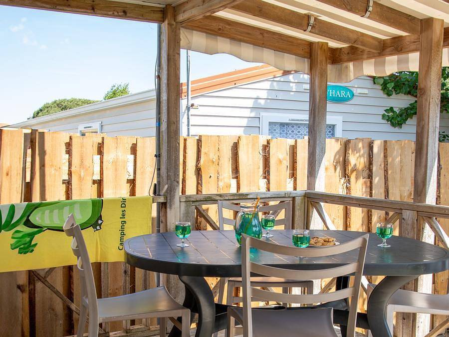 Camping maeva Club Les Dinosaures - Mobilheim 4 personen - Cosy in Talmont-Saint-Hilaire, Vendée