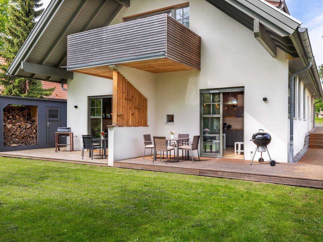 Ganze Ferienwohnung, Ferienhaus Sonne, Mond und Sterne bei Kühlungsborn Ofc 14 - Ferienwohnungen Sonne und Mond Kombibuchung in Steffenshagen, Bad Doberan & Umland