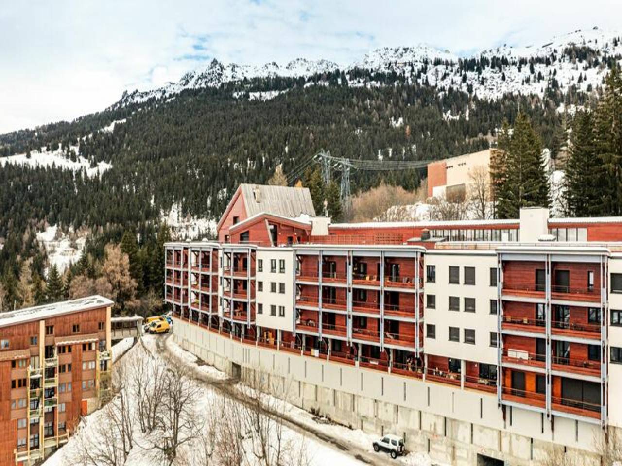Ganze Wohnung, Ferienwohnung in Les Arcs mit Blick auf den Wald in Arc 1800, Bourg-Saint-Maurice