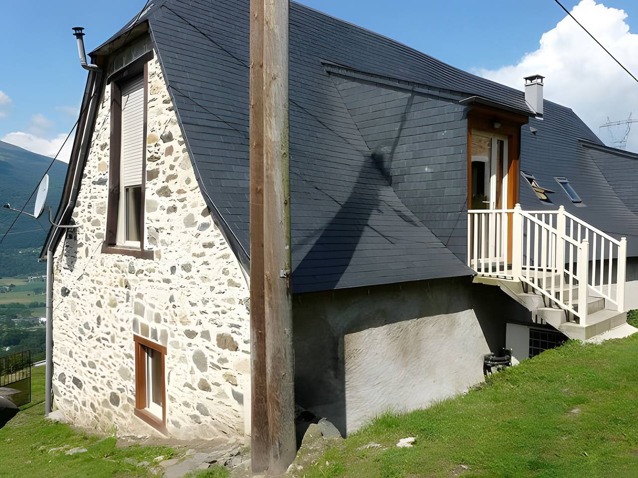 Gîte «La Grange» con vistas a la montaña y Wi-Fi in Artalens-Souin, Parque nacional de los Pirineos
