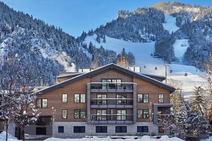 Hotel für 3 Personen, mit Pool und Whirlpool sowie Terrasse in Aspen