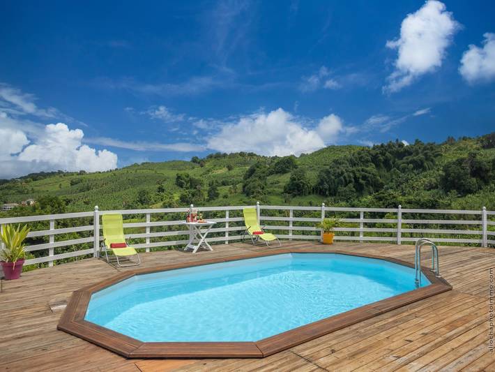 Öko-Bungalow-Retreat für Zwei in Sainte-Marie, Martinique