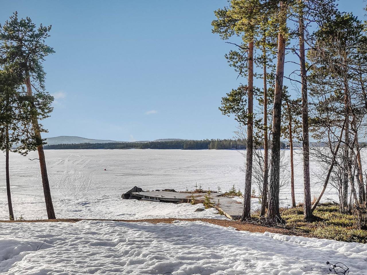 Inarinlahti in Lappland