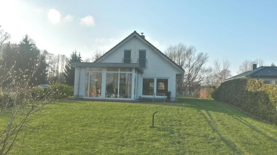 Ferienhaus in Buchholz mit Garten, Sauna und Grill in Buchholz, Müritz