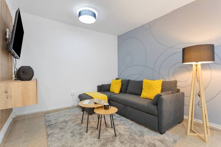 Ferienwohnung für 4 Personen, mit Garten