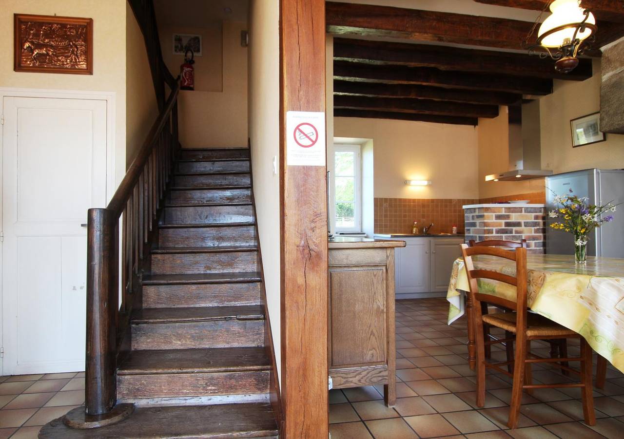 Gîte tranquille avec jardin : Braffais 200m in Braffais, Côte de la Déroute