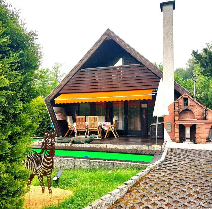 Ferienhaus für 6 Personen, mit Terrasse und Garten sowie Sauna, mit Haustier an der Bergstraße