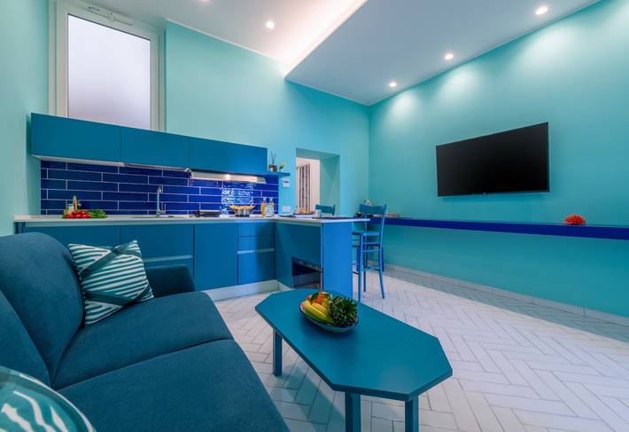 Blasi Sea View – Sorrento: Gemütliches Apartment mit Meerblick in Sorrent, Sorrento Coast