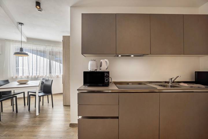 Ganze Wohnung, Ferienwohnung "Dui Residenz Bun Sté" mit Bergblick & Garten in San Vigilio di Marebbe, Enneberg