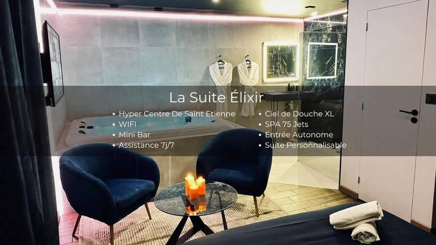 Appartement de vacances pour 2 personnes, avec jacuzzi