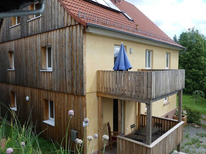 Ferienwohnung für 4 Personen, mit Balkon und Ausblick sowie Garten in Oberzent - 2