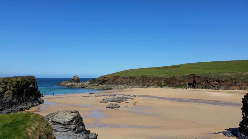 Holiday rental for 5 people, with Terrace and Garden as well as View in Trevone