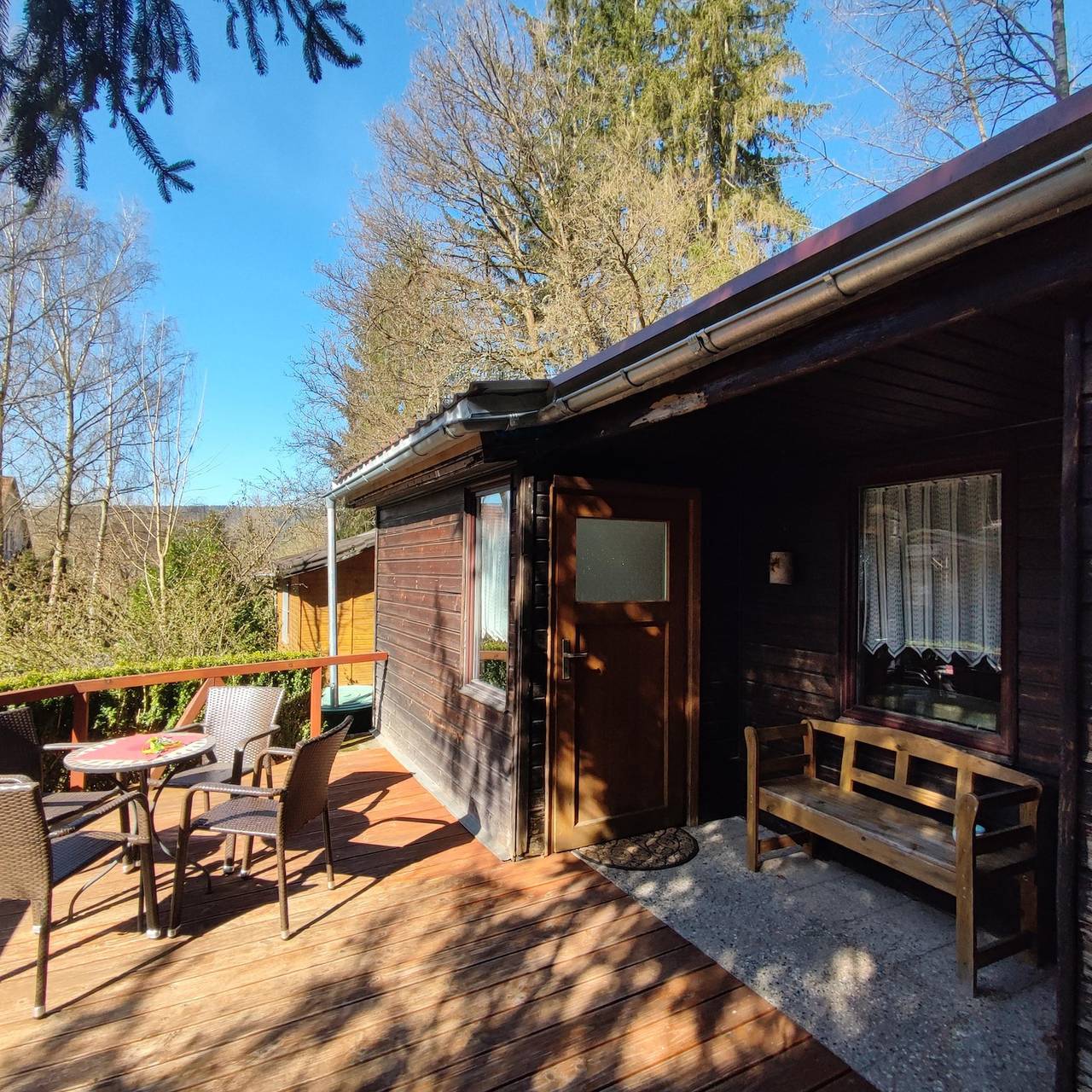 Campingplatz &amp; Bungalowdorf am Waldbad in Erlau, St. Kilian