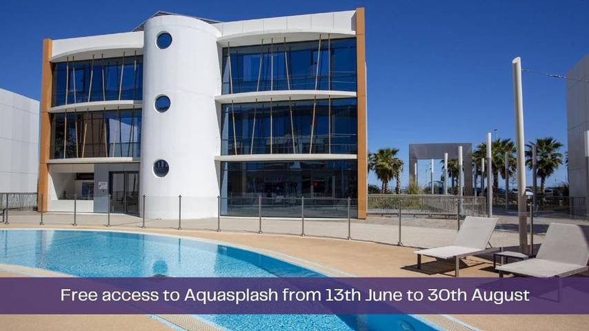 Hôtel pour 2 personnes, avec piscine et terrasse dans Marineland (Juan-les-Pins)