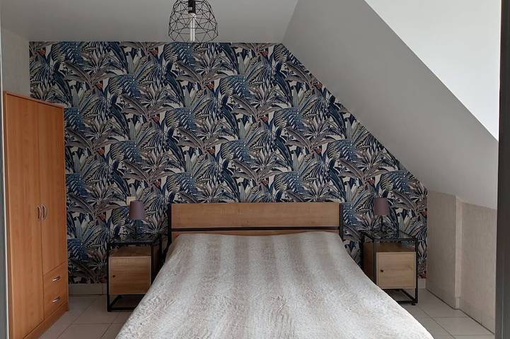 Chambre d’hôte pour 2 personnes, avec jardin à Courtils