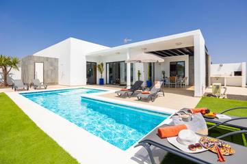 Villa für 6 Personen, mit Garten und Terrasse auf Lanzarote