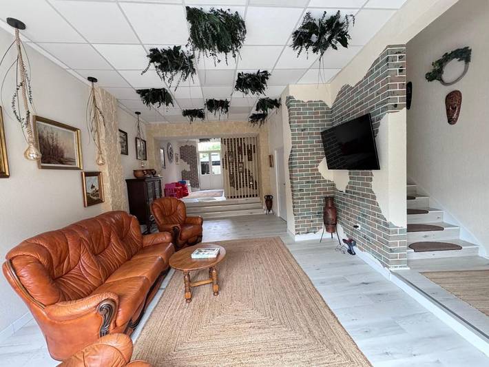 Gîte pour 6 personnes, avec Terrasse et Vue à Hauteville-Lompnes