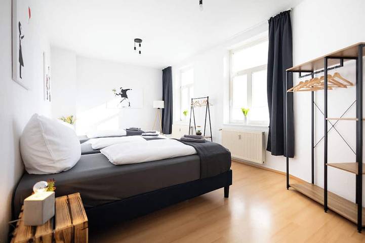Appartement entier, Apartment on Kutschgasse - Old Town - Kitchen - Wi-Fi - K3 in Halle, Saale-Unstrut