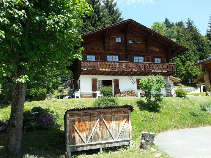 Au Castor - Budget Doppelzimmer in Morgins, Troistorrents