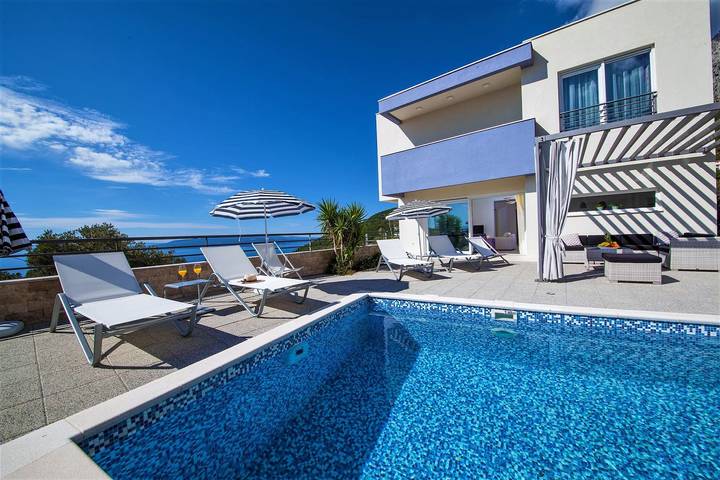 Villa für 6 Personen, mit Garten und Meerblick, mit Haustier in Makarska - 3