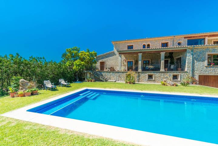 Ferienhaus für 10 Personen, mit Terrasse in Mancor de la Vall