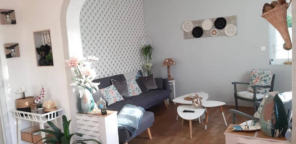 Maison d’hôte pour 2 personnes, avec jardin, animaux acceptés