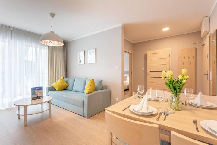 Ferienwohnung für 4 Personen, mit Balkon in Swinemünde