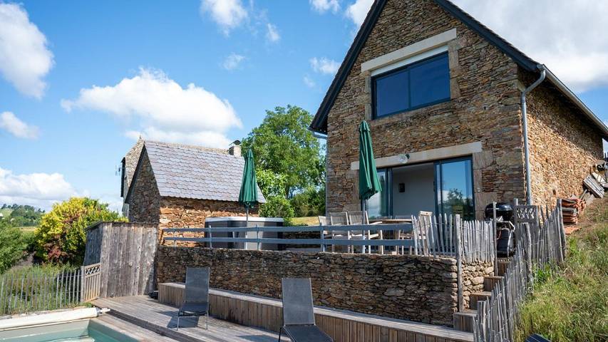 Maison de vacances pour 12 personnes, avec terrasse et jardin ainsi que sauna et piscine - 1