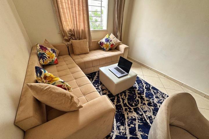 Appartement de vacances pour 5 personnes, avec balcon ainsi que vue et jardin, adapté aux familles