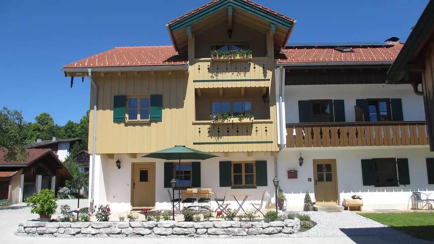 Ferienwohnung für 2 Personen, mit Garten und Balkon in Lenggries - 2
