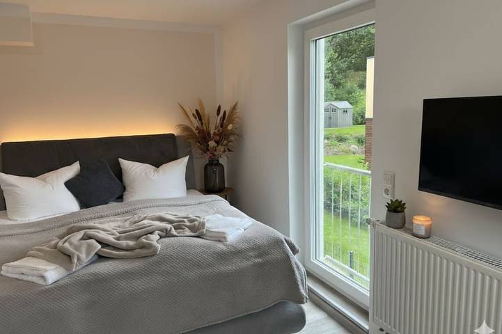 Ferienhaus Pepe` mit großer Dachterrasse und Seeblick - Pepe in Krakow am See, Mecklenburgische Seenplatte