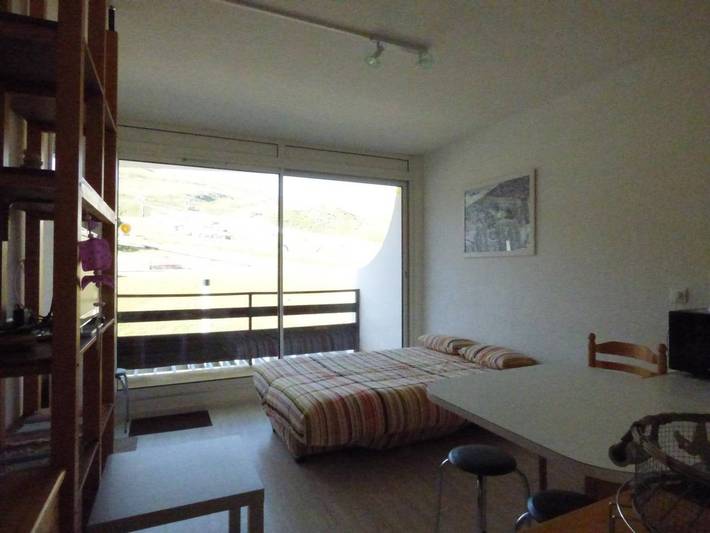 Estudio entero, Estudio 4 pers con balcón, a pie de pistas, parking gratis, ascensor in La Pierre Saint-Martin, Arette