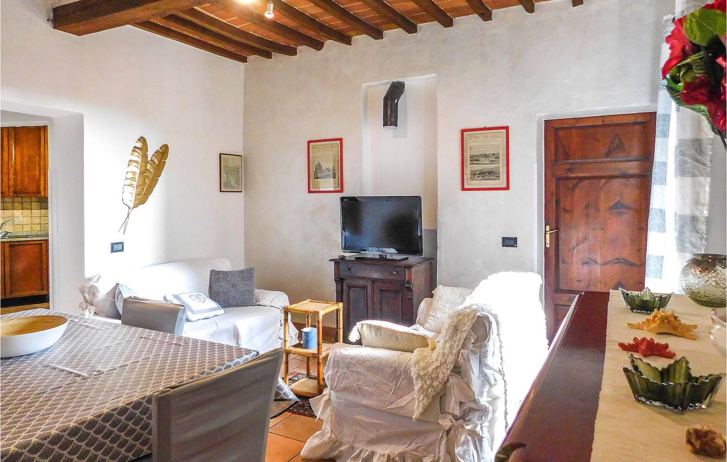 Ganze Ferienwohnung, Apt mit Meerblick, AC, WiFi und Geschirrspüler in Suvereto, Etruskische Küste