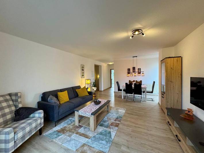 Ferienwohnung für 6 Personen, mit Terrasse und Garten in Stadtsteinach