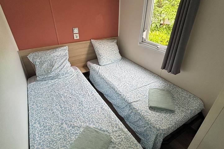 Mobile home 379, 4-star campground, Wi-Fi, Ac in Lattes, Mittelmeerküste (Frankreich)