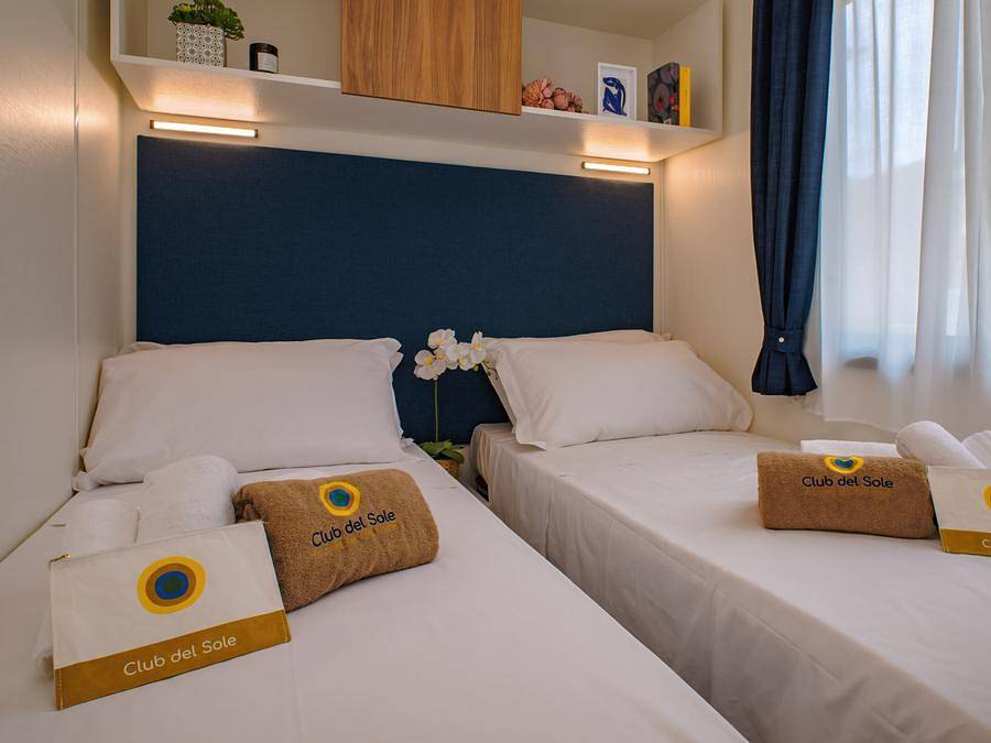 Rivaverde Easy Camping Village - Mobilheim 4 personen - Lodge Deluxe Family in Marina di Ravenna, Ravenna Provinz