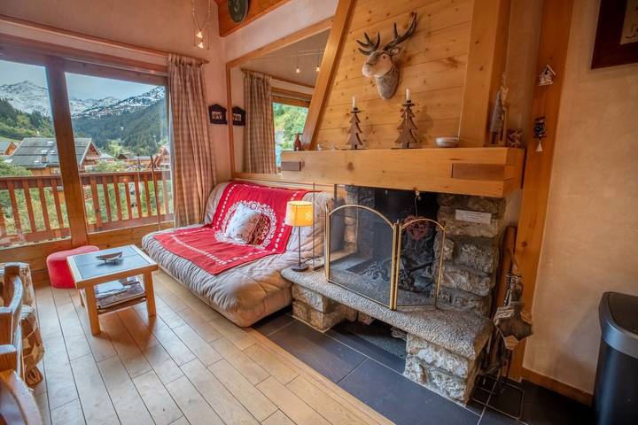 Gîte pour 6 personnes, avec balcon dans Patinoire De Meribel - 3