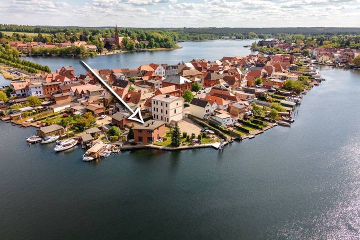 Ferienhaus für 4 Personen, mit Seeblick und Terrasse am Fleesensee - 3