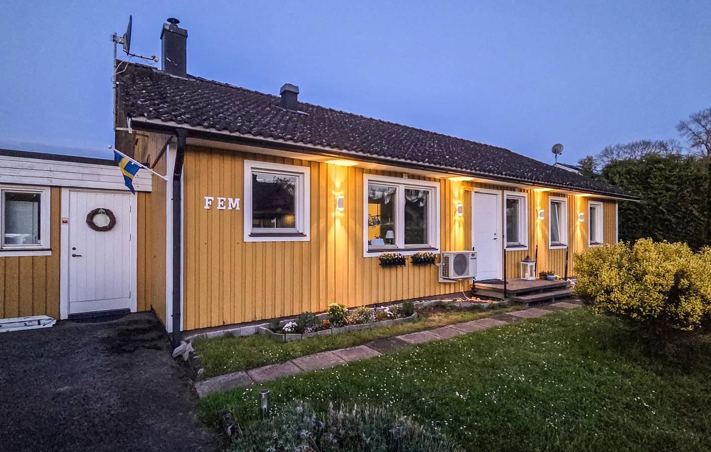 Hus för 6 Personer med bastu in Mönsterås och omgivningar