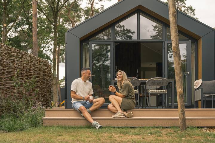 Hofparken De Bergvennen — Wald-Lodge mit Sauna | 2 Pers. in Twente
