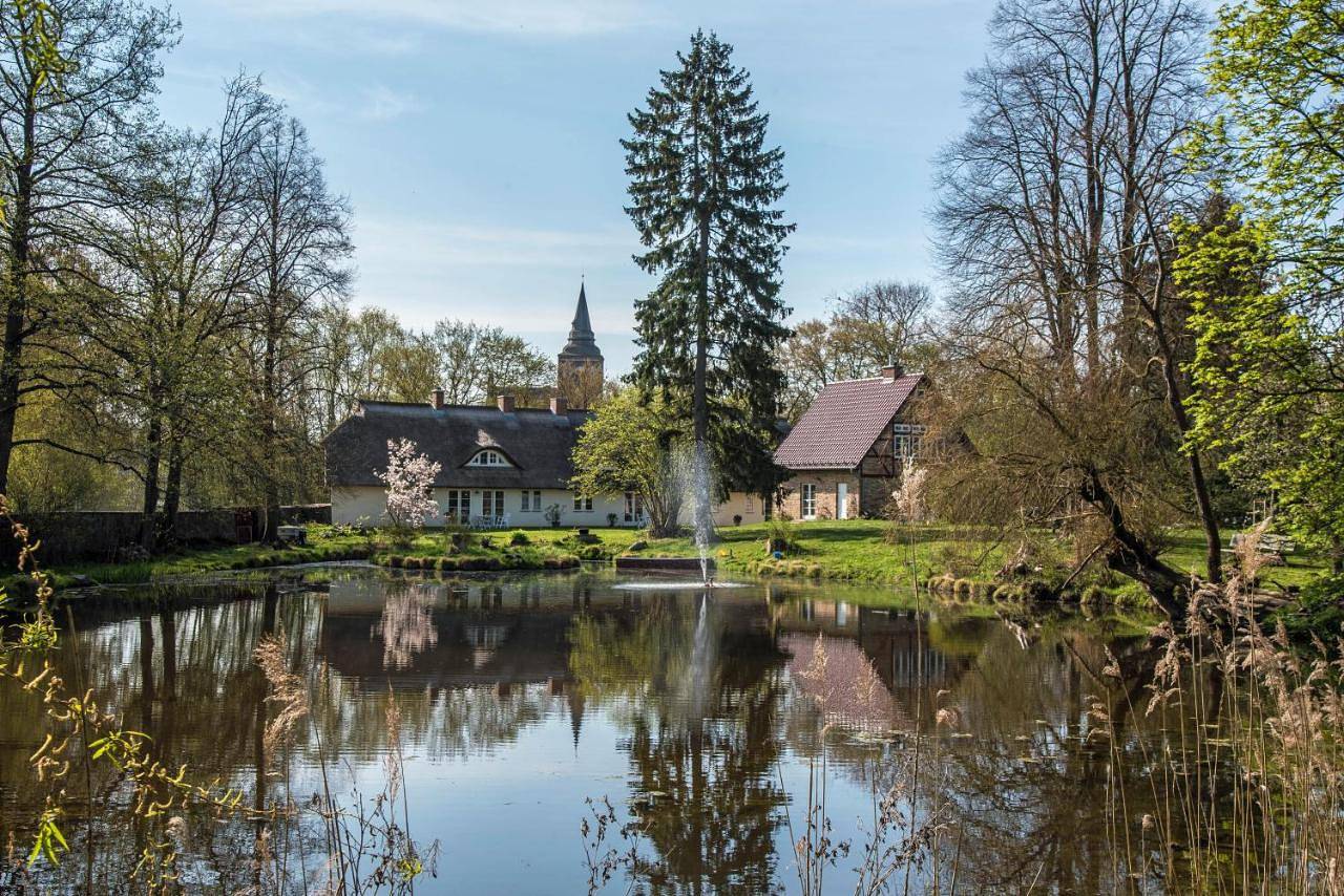 Gartenhaus am Schwanenteich in Lassan, Vorpommern Greifswald