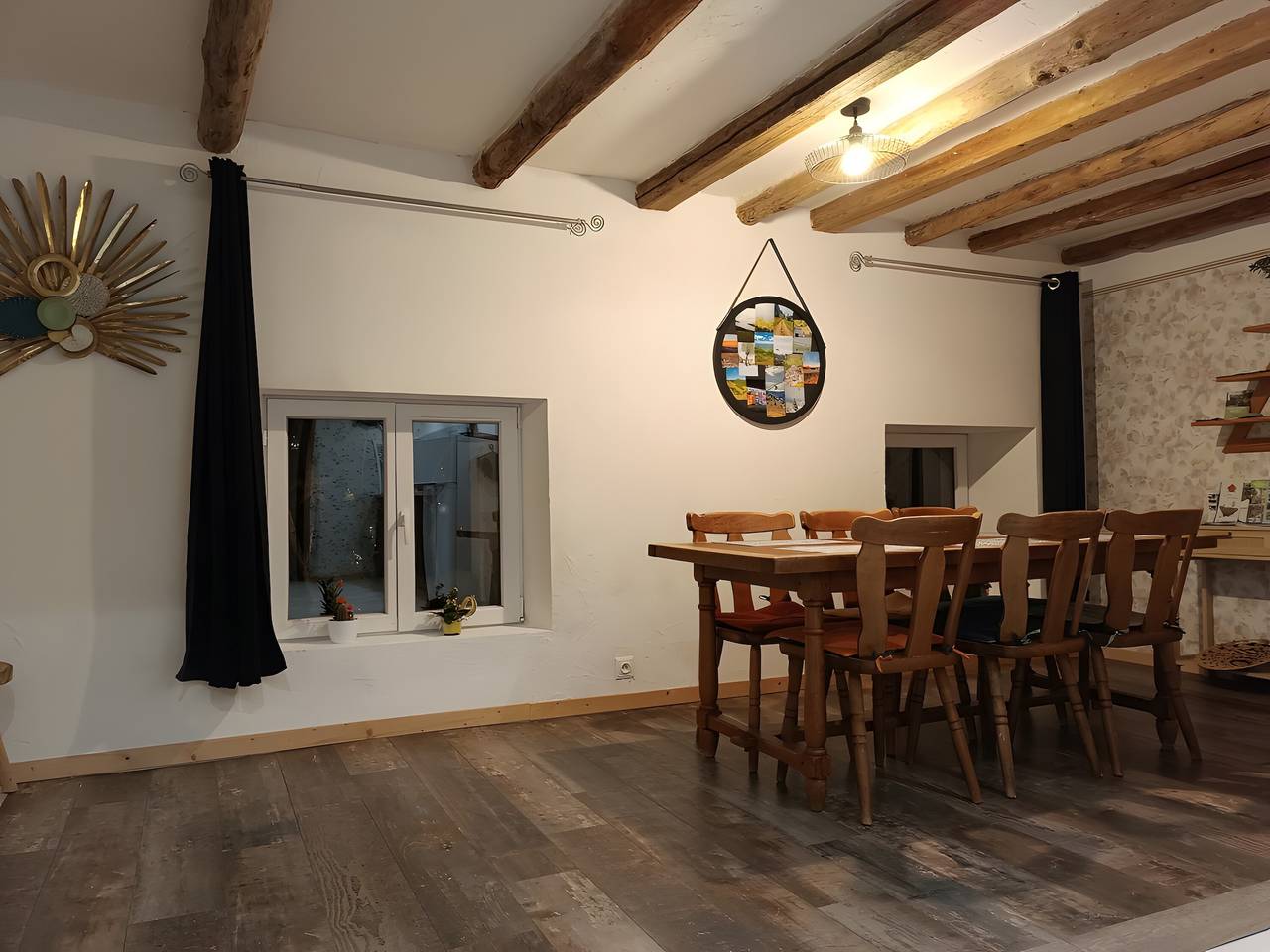 Gîte « Chez Jf et Isa »: Vista a la montaña, terraza privada y Wi-Fi in Bussang, Parque natural regional de los Ballons des Vosges