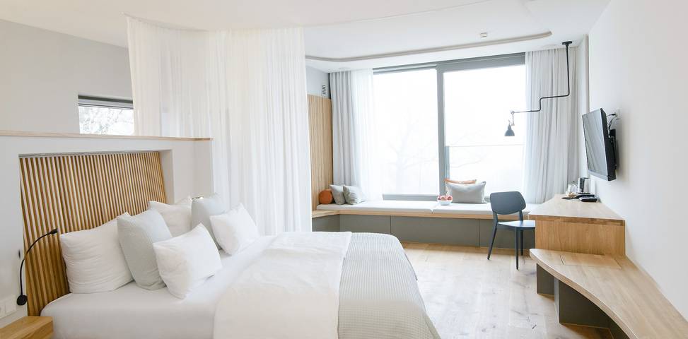 Hotel für 2 Personen, mit Whirlpool und Garten sowie Sauna und Terrasse - 1