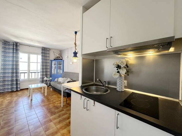 Vakantieappartement voor 3 personen, met zwembad en tuin, met huisdier in L'Escala