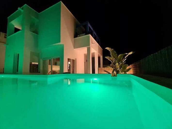 Casa rural con piscina para 8 personas, con piscina además de jardín y terraza en Cabo de Gata - 2